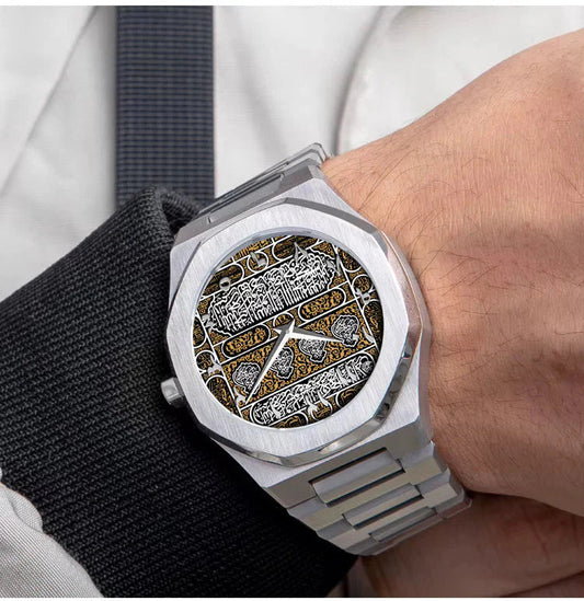 Hot Selling Stainless Steel Japanese Quartz Men Arabic Number Watch