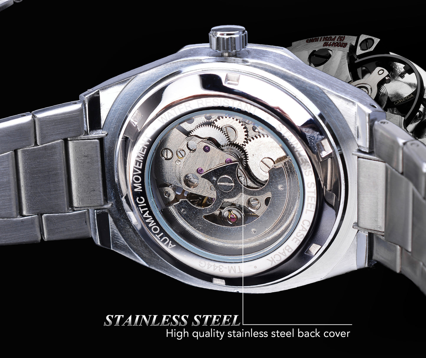 Silver Luxury Luminous Men's Watch