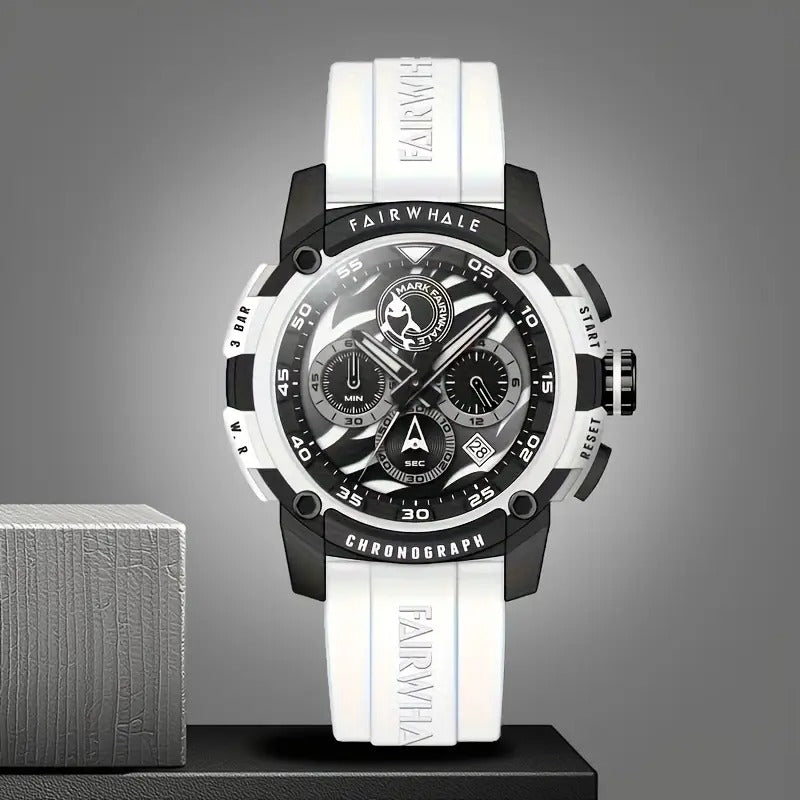 Men's Luxury Chronograph Waterproof Quartz Watch