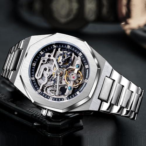 Silver Luxury Luminous Men's Watch