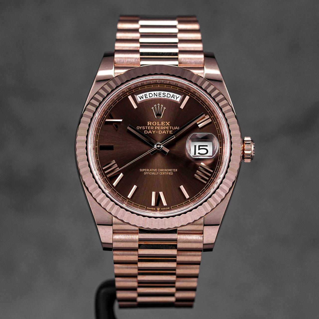 Rose Gold Quartz Men's Watch