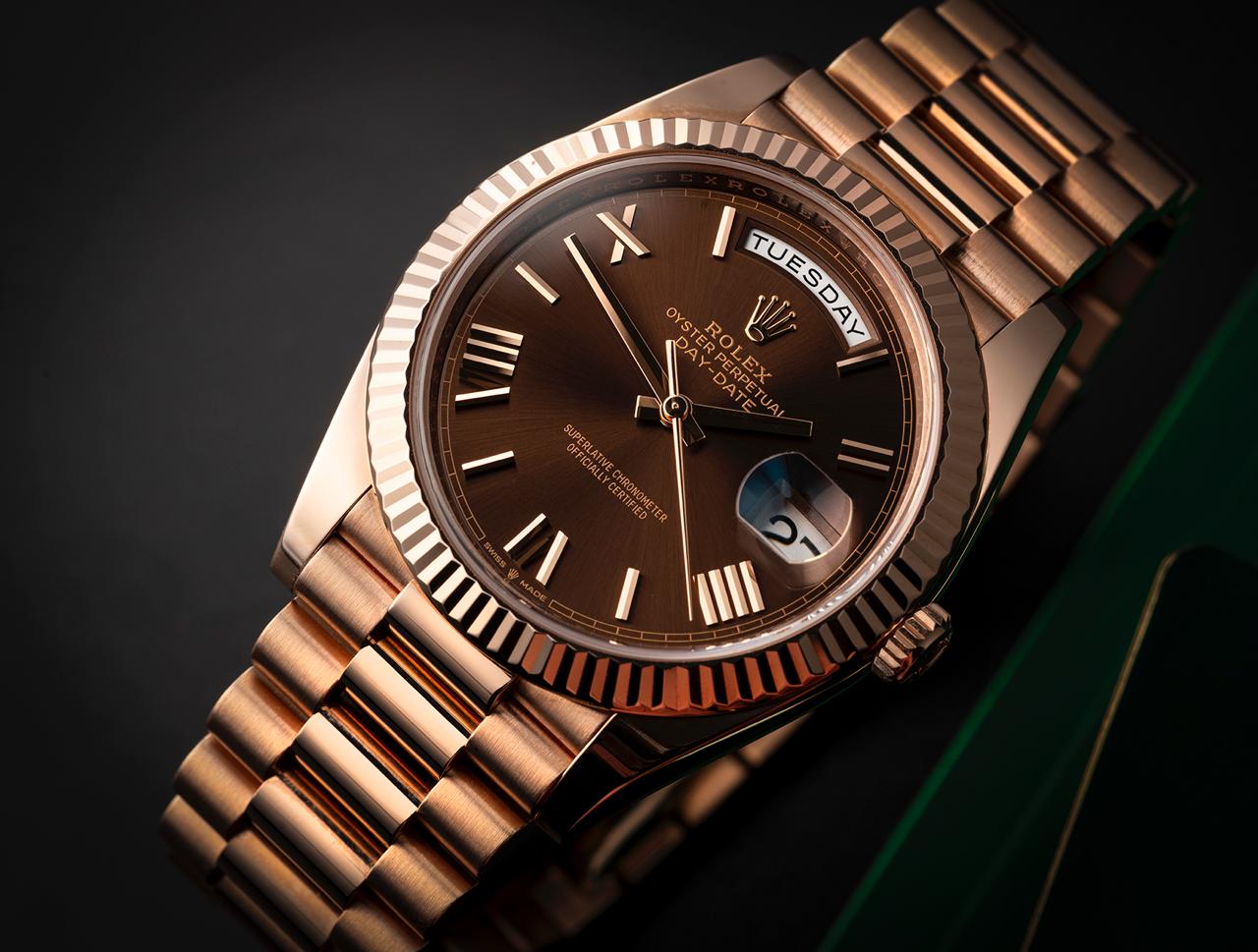 Rose Gold Quartz Men's Watch